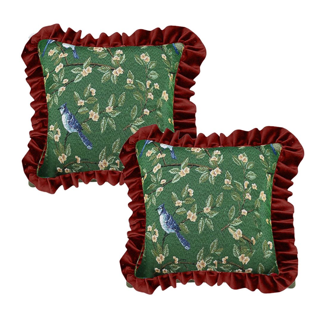 SOGA 2X 17.7 inches Christmas Holiday Decorative Pillowcases Festive Accent