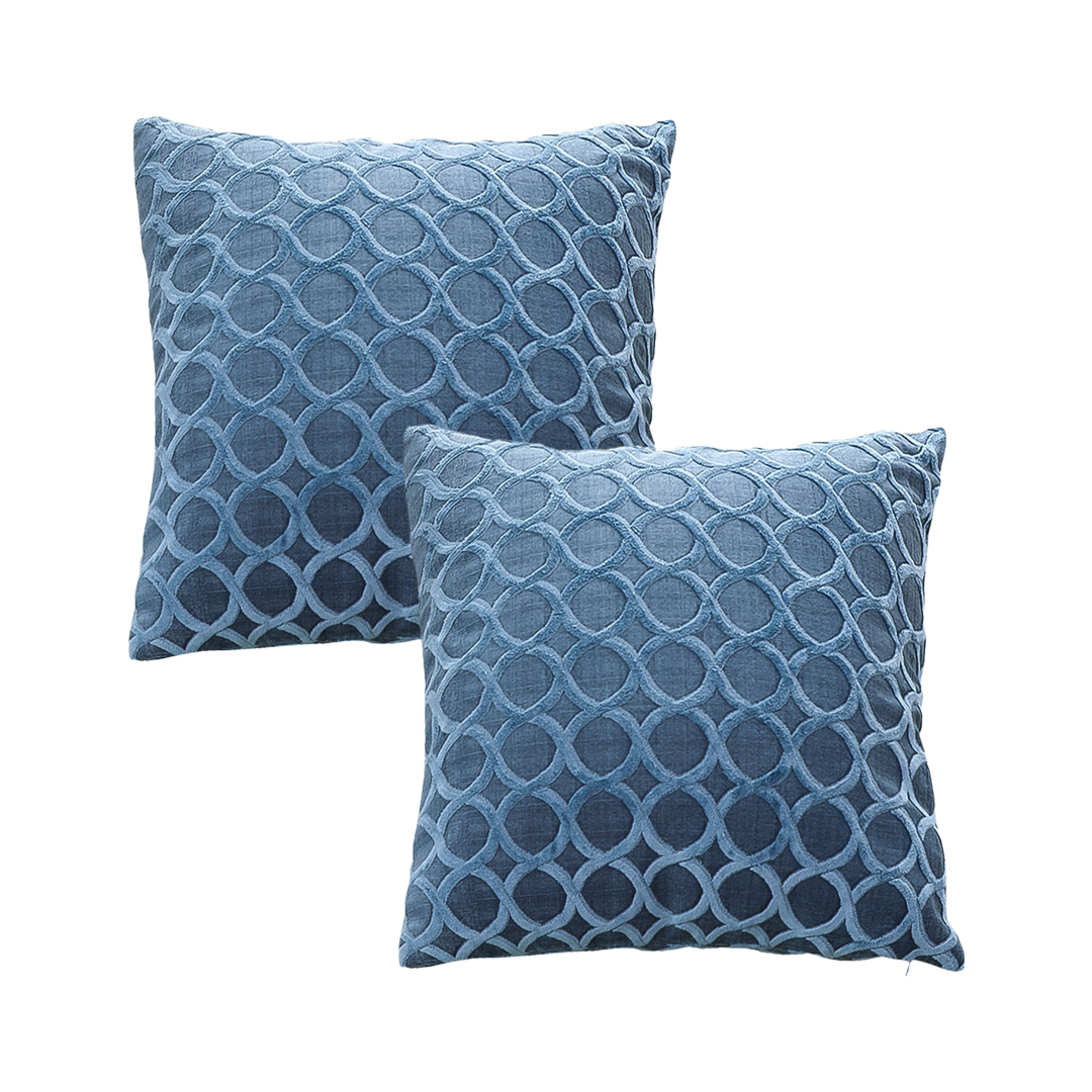 SOGA 2X 17.7 inches Geometric Circle Decorative Pillowcases – Modern Accent
