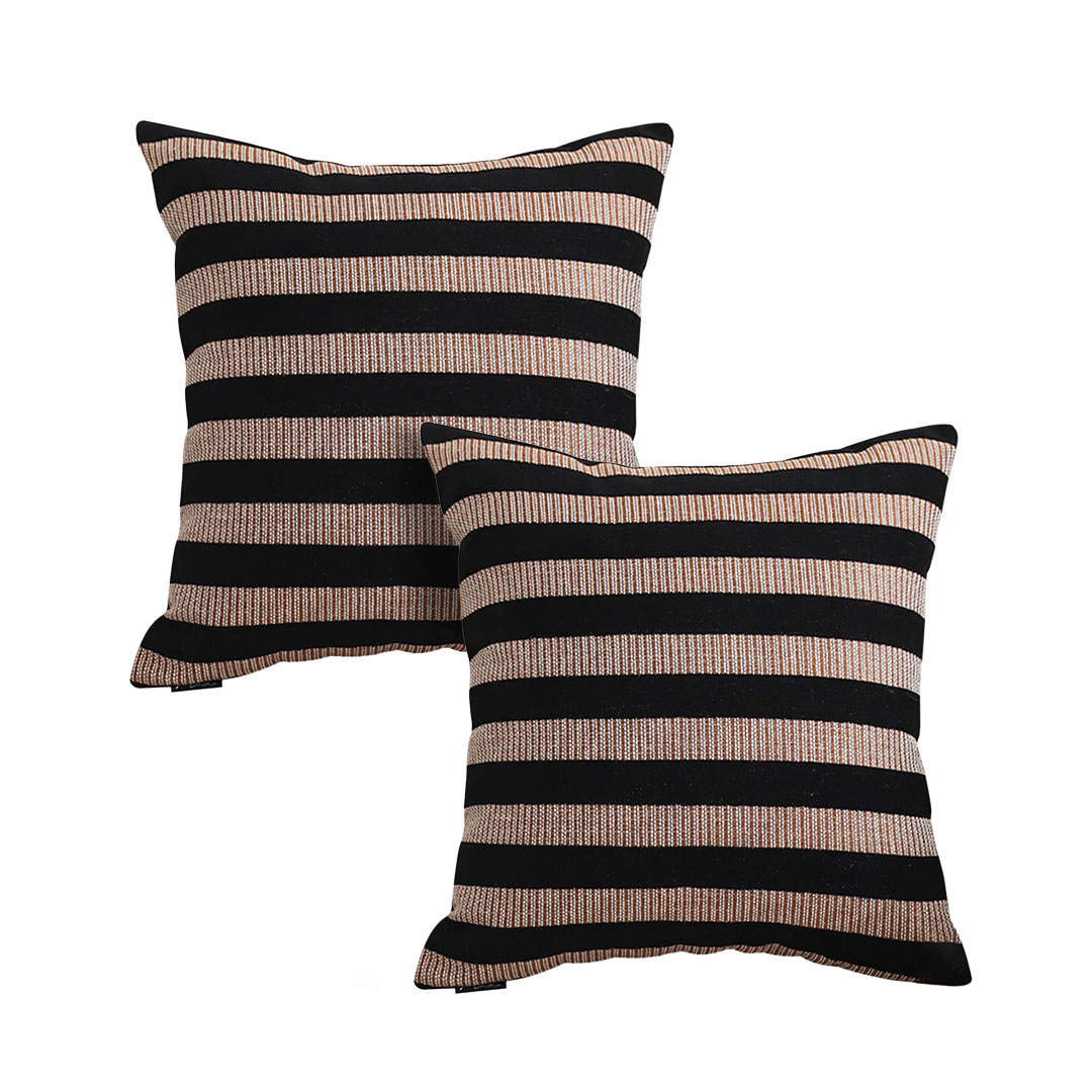 SOGA 2X 17.7 inches Modern Checkered Decorative Pillowcases –Stylish Covers
