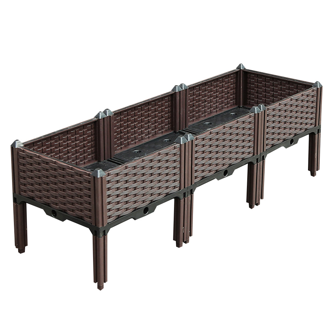 SOGA 47.2 inches Deep Raised Garden Bed – Planter Box with Sturdy Legs