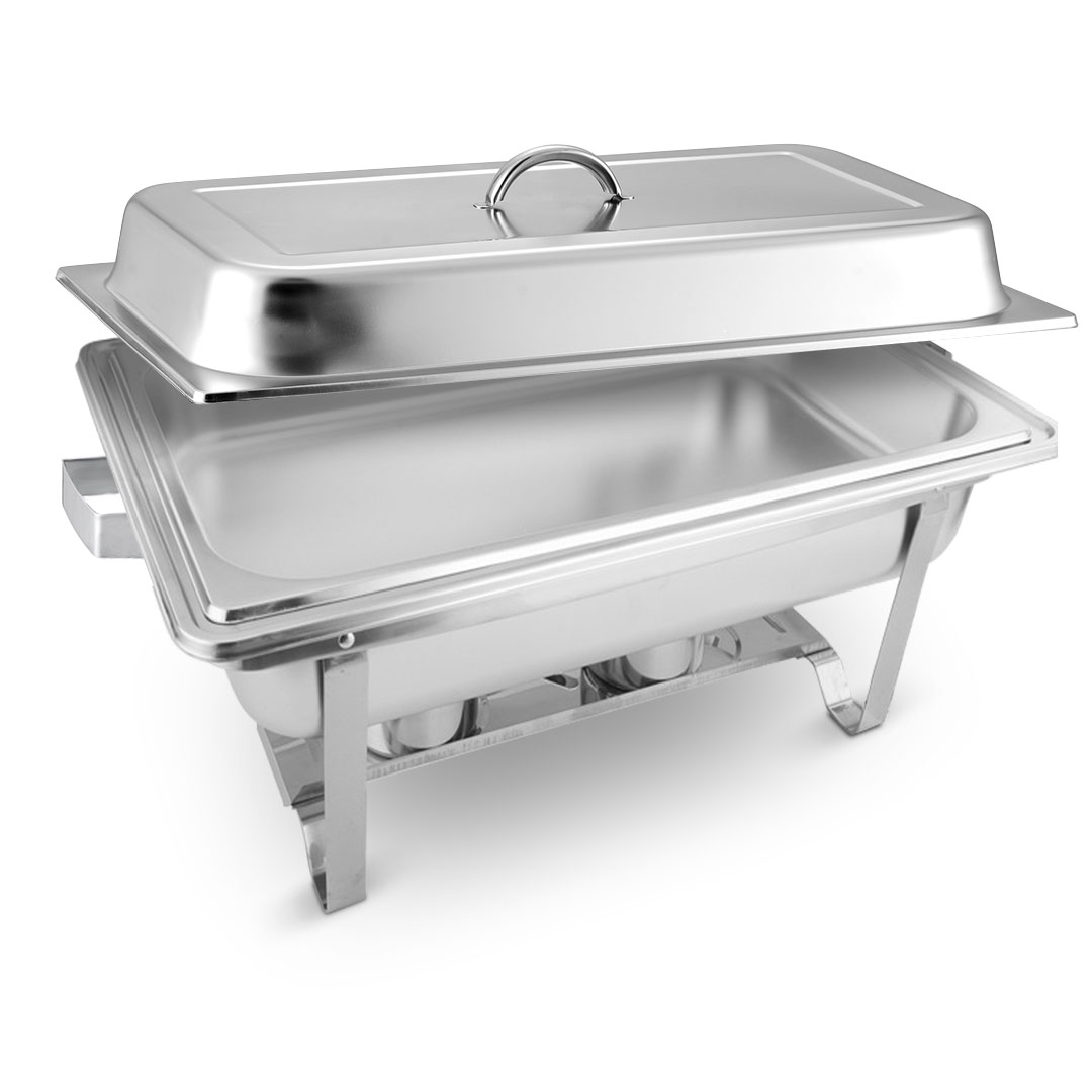 9L Stainless Steel Chafing Food Warmer Catering Dish Full Size 9L Stainless Steel Chafing Food Warmer Catering Dish Full Size