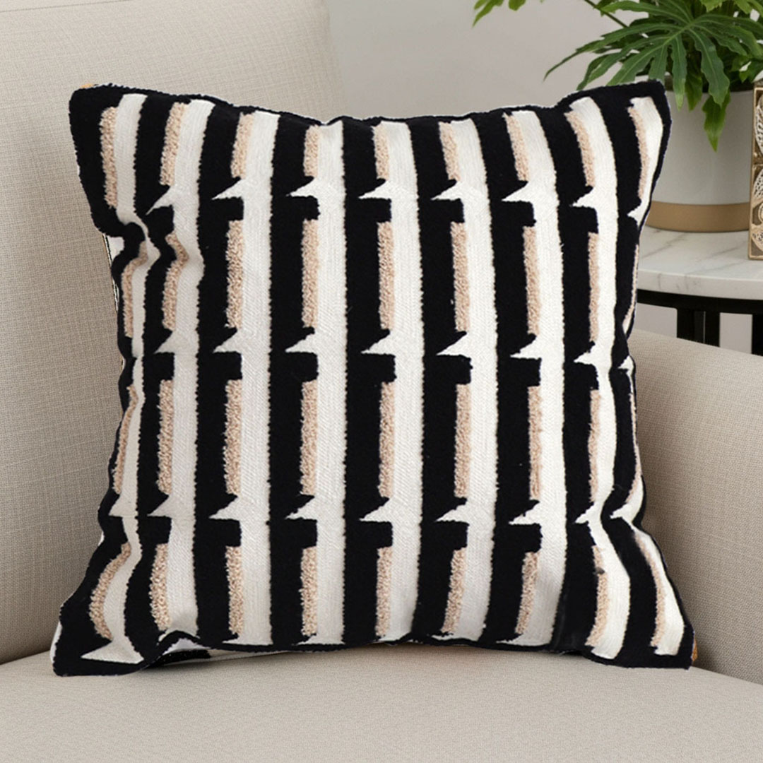 SOGA Set of 2 Moroccan Lattice Decorative Pillow Covers 45cm