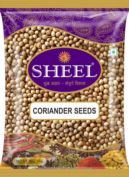 Sheel Coriander (Dhania) Seeds - 7 Oz. / 200g