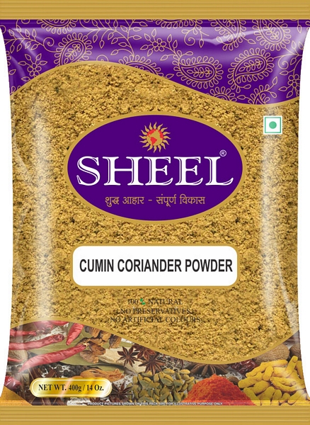 Sheel Cumin Coriander Powder / Dhania Jeera Powder - 14 Oz. / 400g Sheel Cumin Coriander Powder / Dhania Jeera Powder - 14 Oz. / 400g