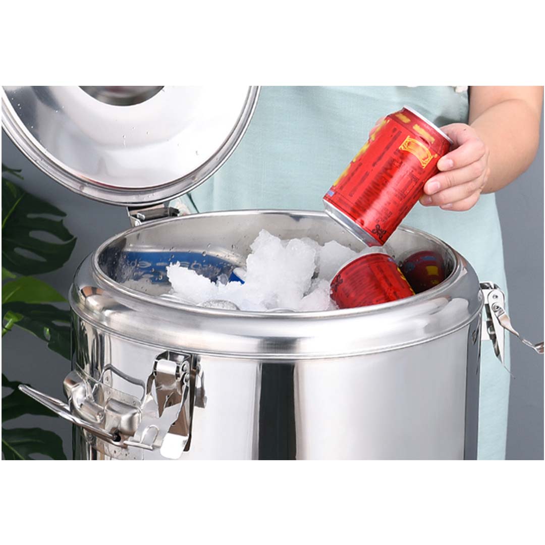 SOGA 35L Stainless Steel Insulated Dispenser Pot – Hot & Cold Beverage 