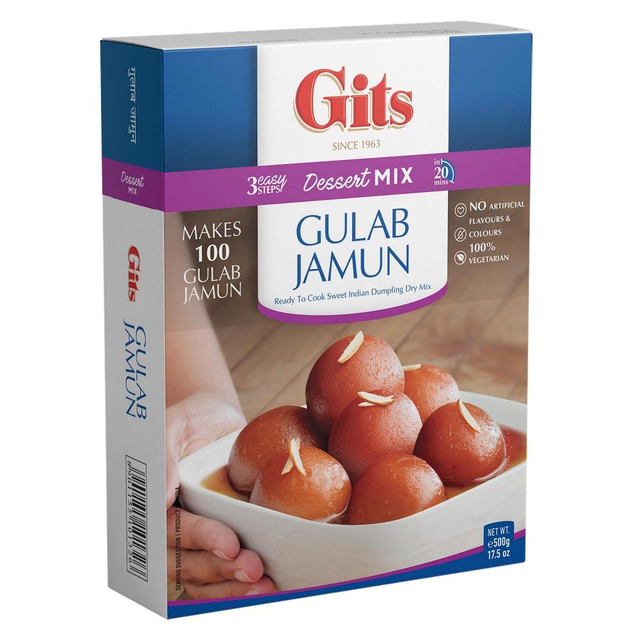 Wholesale Gits Gulab Jamun (Dessert Mix) - 17.5 Oz (500 Gm)  - 30 Pack (1 Case)
