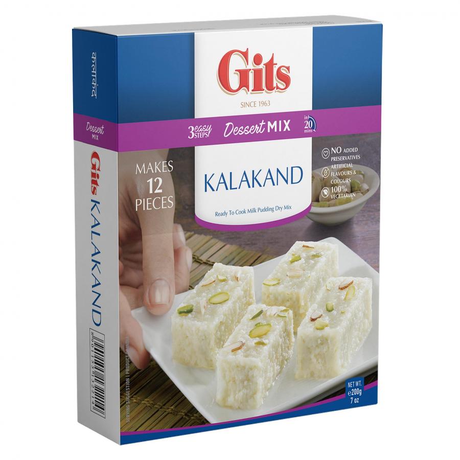 Gits Kalakand (Dessert Mix) - 7 Oz (200 Gm)
