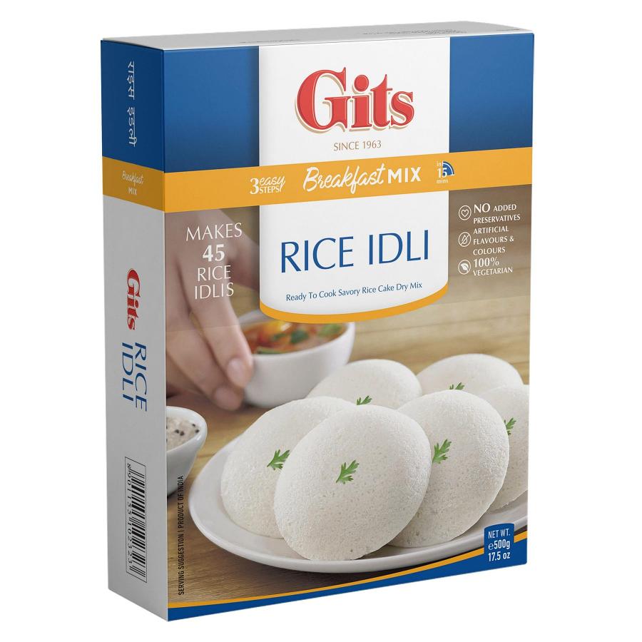 Wholesale Gits Rice Idli (Breakfast Mix) - 17.5 Oz (500 Gm) - 30 Pack (1 Case) Wholesale Gits Rice Idli (Breakfast Mix) - 17.5 Oz (500 Gm) - 30 Pack (1 Case)
