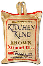 Kitchen King Brown Basmati Rice 10Lb