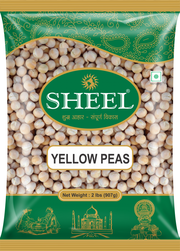 Sheel Yellow Peas - 2 Lb