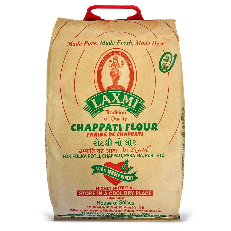 Laxmi Chappati Flour Organic 10 lbs