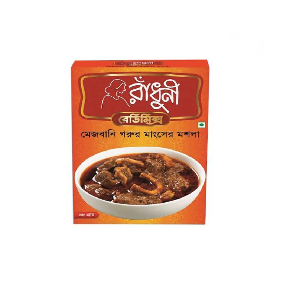 Radhuni - Mejbani Beef Masala 68 Gms