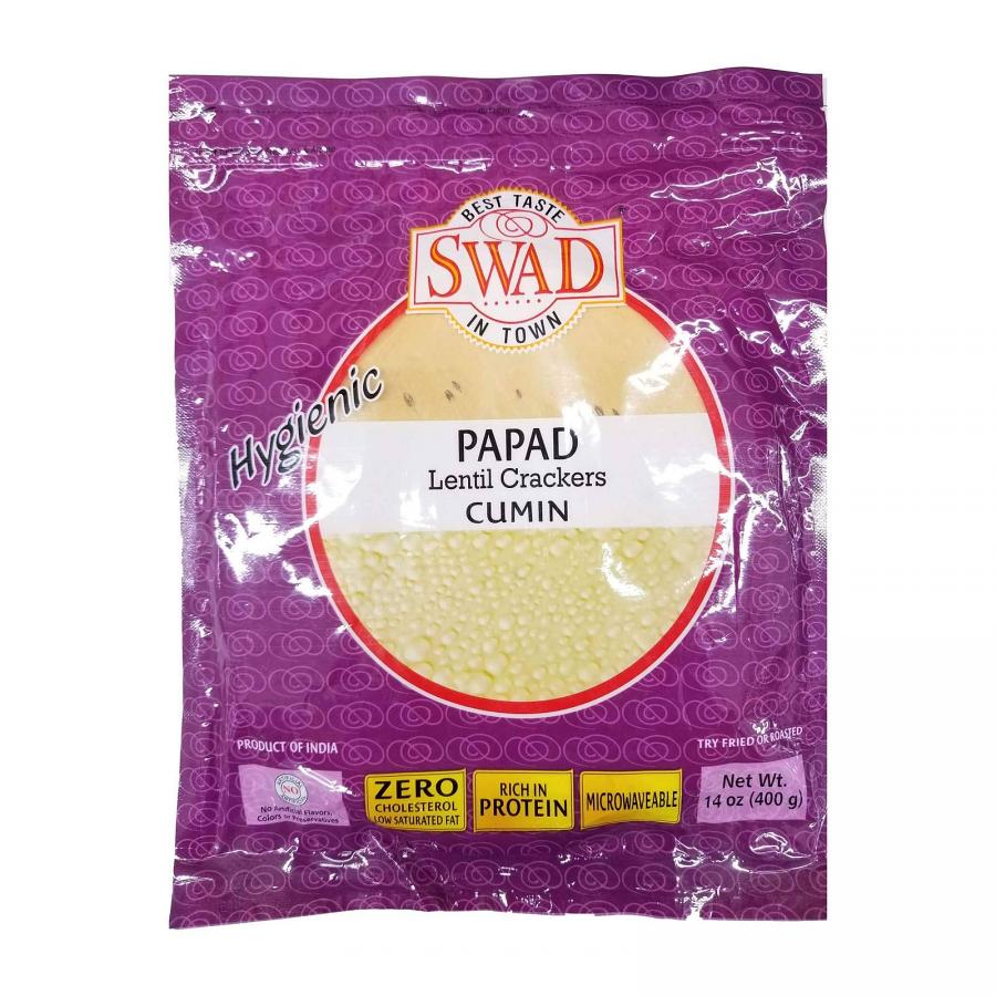 Swad Papad -Cumin 400 gms