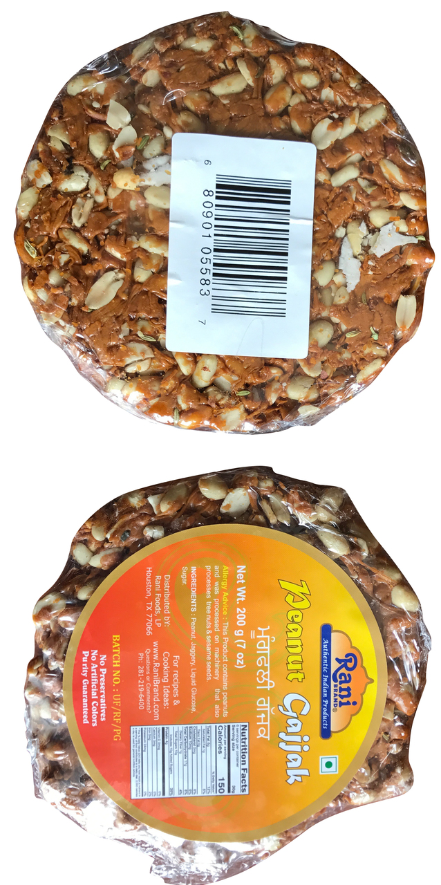 Rani Peanut Gajjak 200g