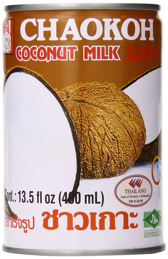Chaokoh Coconut Milk, 13.5 Fluid Ounce (Pack of 12)