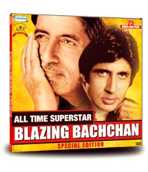 Blazing Bachchan -Hindi 25 DVD Set All Time Amitabh Bachchan Hits Blazing Bachchan -Hindi 25 DVD Set All Time Amitabh Bachchan Hits