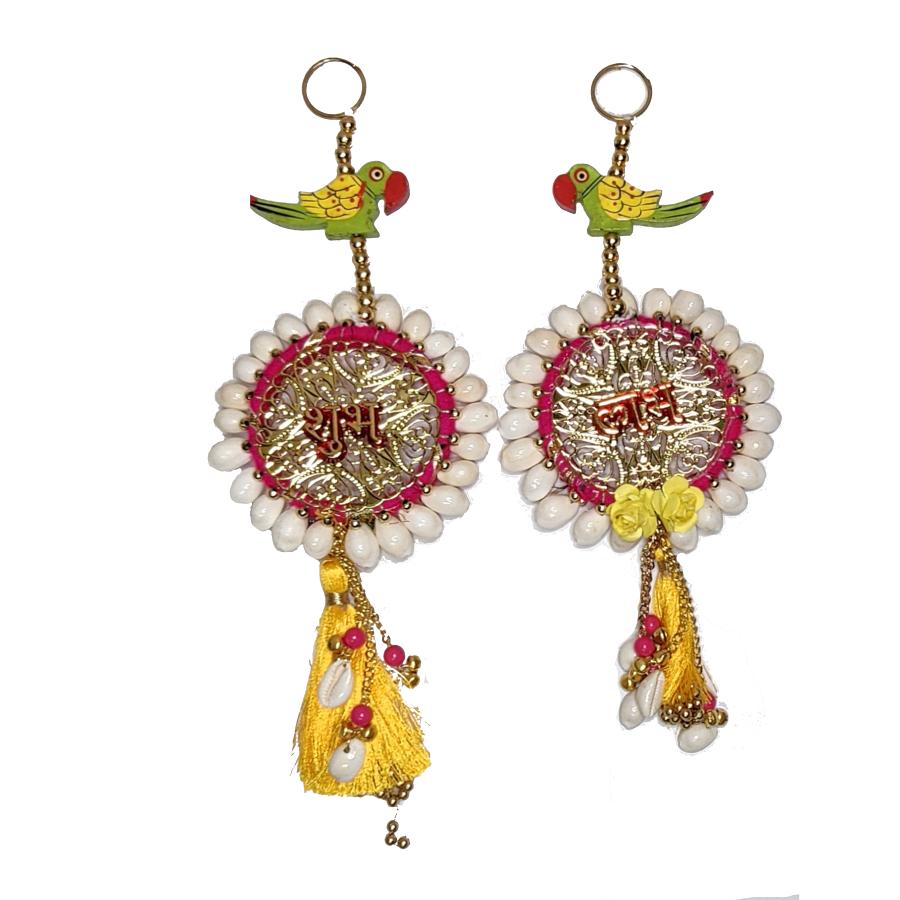Diwali special - Antique Labh Subh Hangers For Good Luck