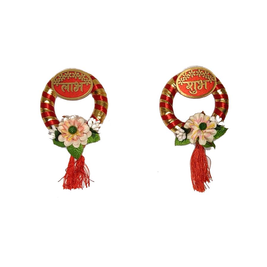 Diwali special - Set of two labh subh diwali decorations Diwali special - Set of two labh subh diwali decorations
