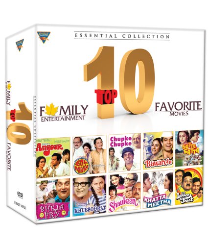 10 DVD Family Entertainment - Hindi Movie Gift Pack