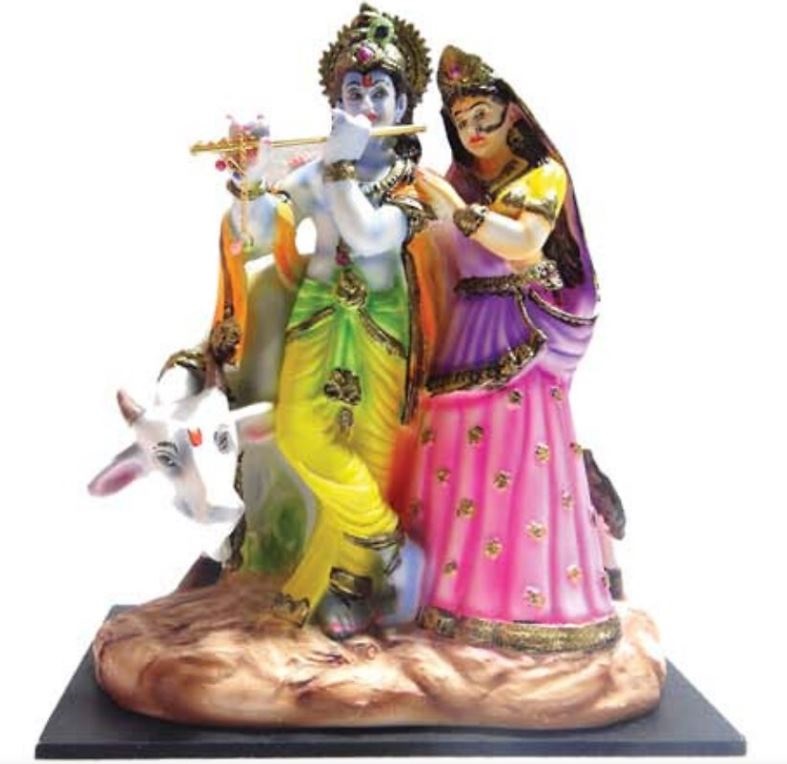 Artistic 10" Tall Radha Krishna Statue