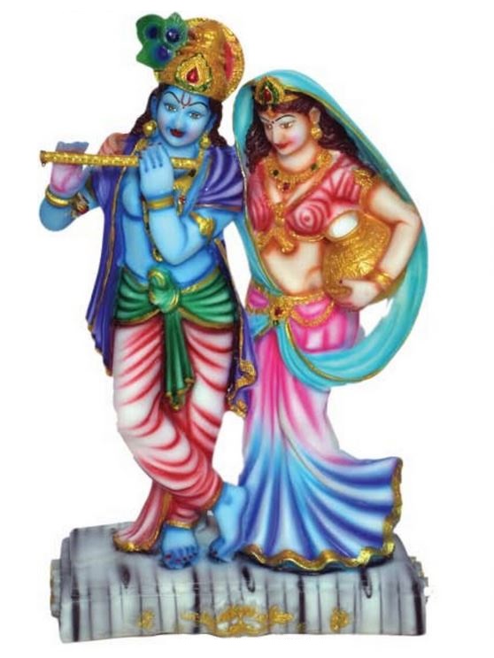 Artistic 16" Large Radha Krishna Statue