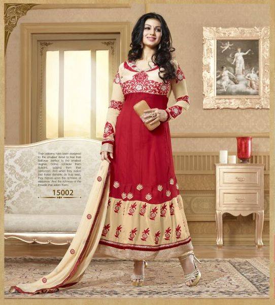 red colour anarkali dress Pinkish red anarkali suit usa/red anarkali kurta/pinkish red sleeve anarkali/ red dress anarkali/Indian dresses/Indian orange anarkali dres
