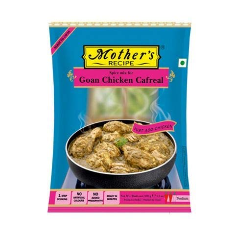 Mother's Recipe Spice Mix -goan Chicken Cafreal 100 gms