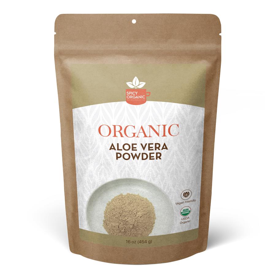 Organic Aloe Vera Powder - Aloe Vera Powder For Hair Growth - 16 OZ Organic Aloe Vera Powder - Aloe Vera Powder For Hair Growth - 16 OZ