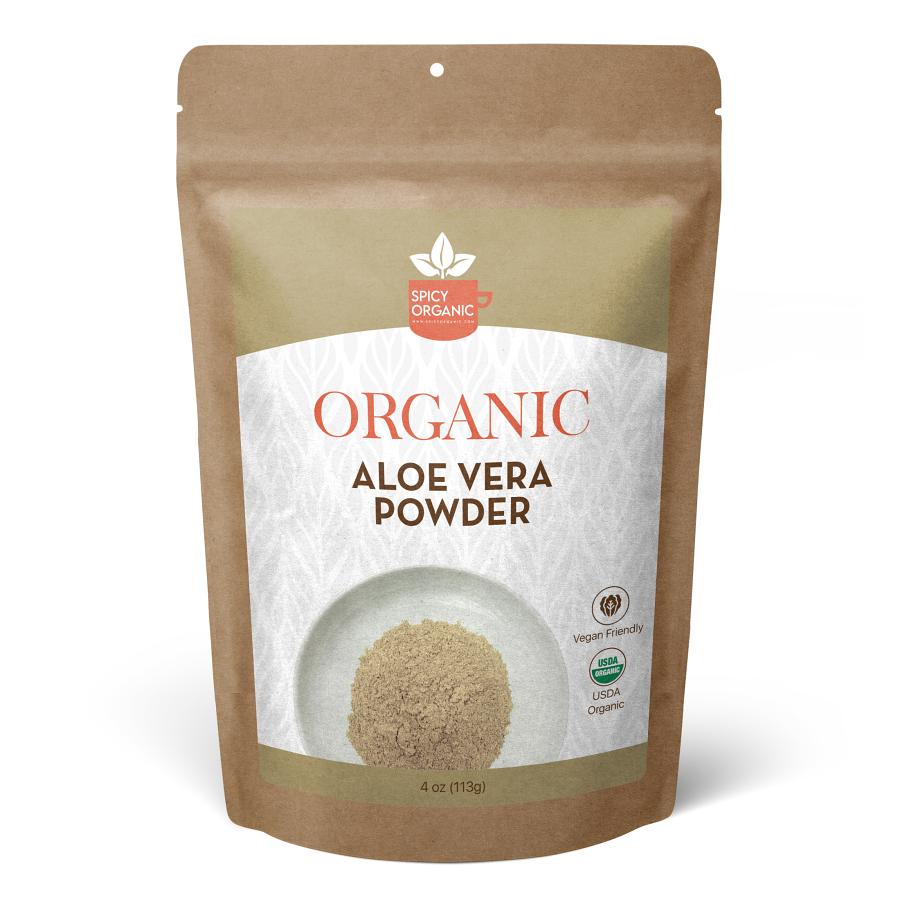 Organic Aloe Vera Powder - Aloe Vera Powder For Hair Growth - 4 OZ Organic Aloe Vera Powder - Aloe Vera Powder For Hair Growth - 4 OZ
