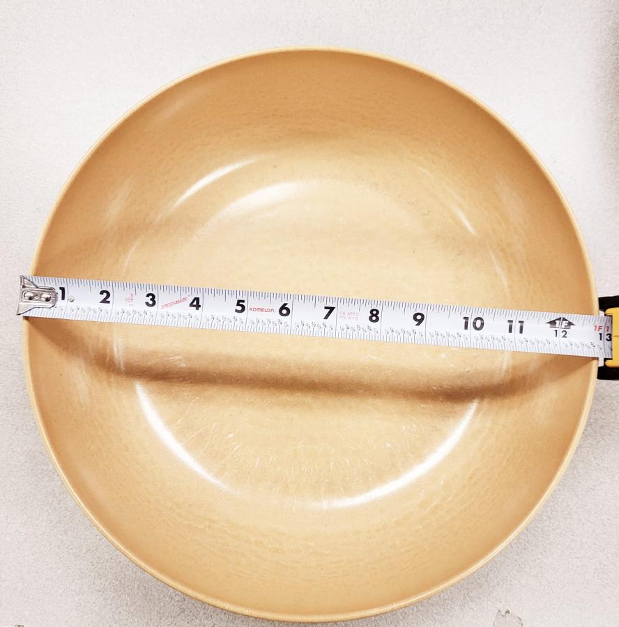 Vintage Ellingers Agatized Wooden Bowl Size 125