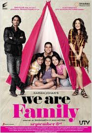 We Are Family Bollywood dvd Movie with eng subtitles