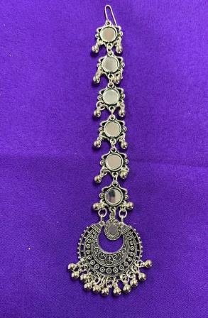 Traditional Antique Oxidized Style Mang Tikka # 13