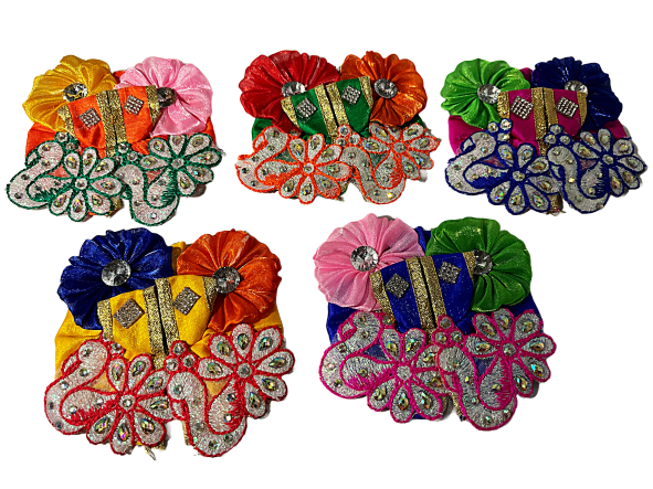 Bal Gopal/Laddu Gopal/Thakurji Poshak/Vastra for 3 to 5 Inches Idols # 13 Bal Gopal/Laddu Gopal/Thakurji Poshak/Vastra for 3 to 5 Inches Idols # 13