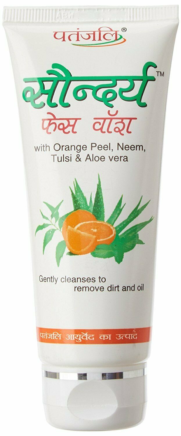 Patanjali Saundarya Face Wash 60 Gm