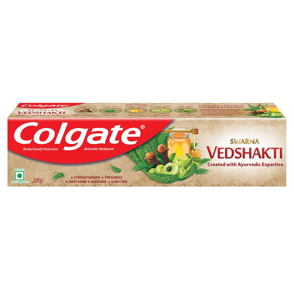 Colgate Swarna Vedshakti - 200g (Pack of 3)