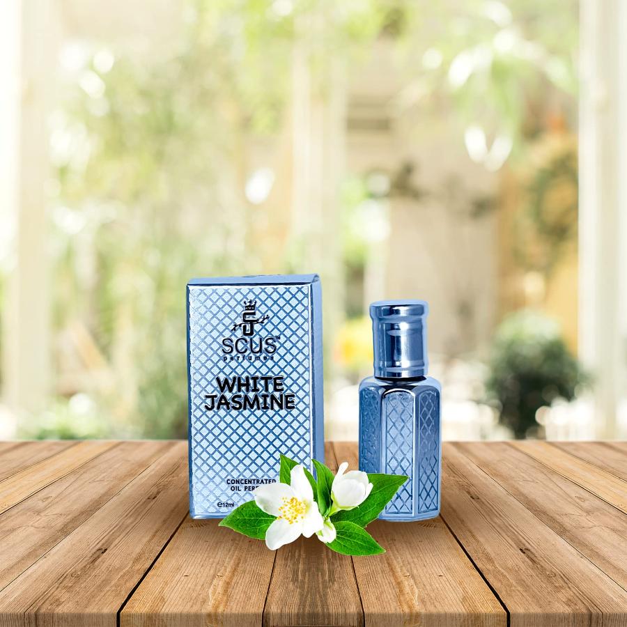 White Jasmine 12 ML Concentrated Fragrance (0.41 fl. oz.) - by SCUS Perfumes White Jasmine 12 ML Concentrated Fragrance (0.41 fl. oz.) - by SCUS Perfumes