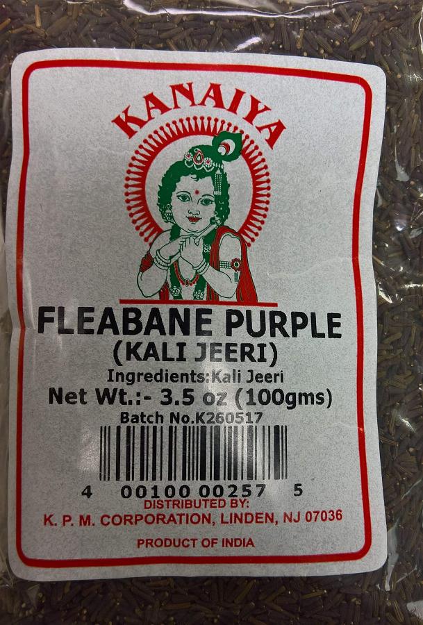 Kaniya Kali Jeera - 3.5oz