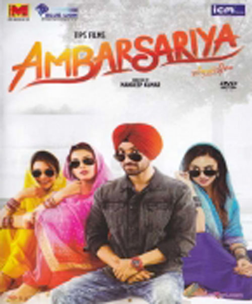Ambarsariya Punjabi film: Diljit Dosanjh,Navneet Kaur Dhillon - New DVD