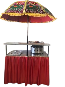 Live Tikki/Chaat Counter Trolly for Catering & Restaurant on Wheels Live Tikki/Chaat Counter Trolly for Catering & Restaurant on Wheels