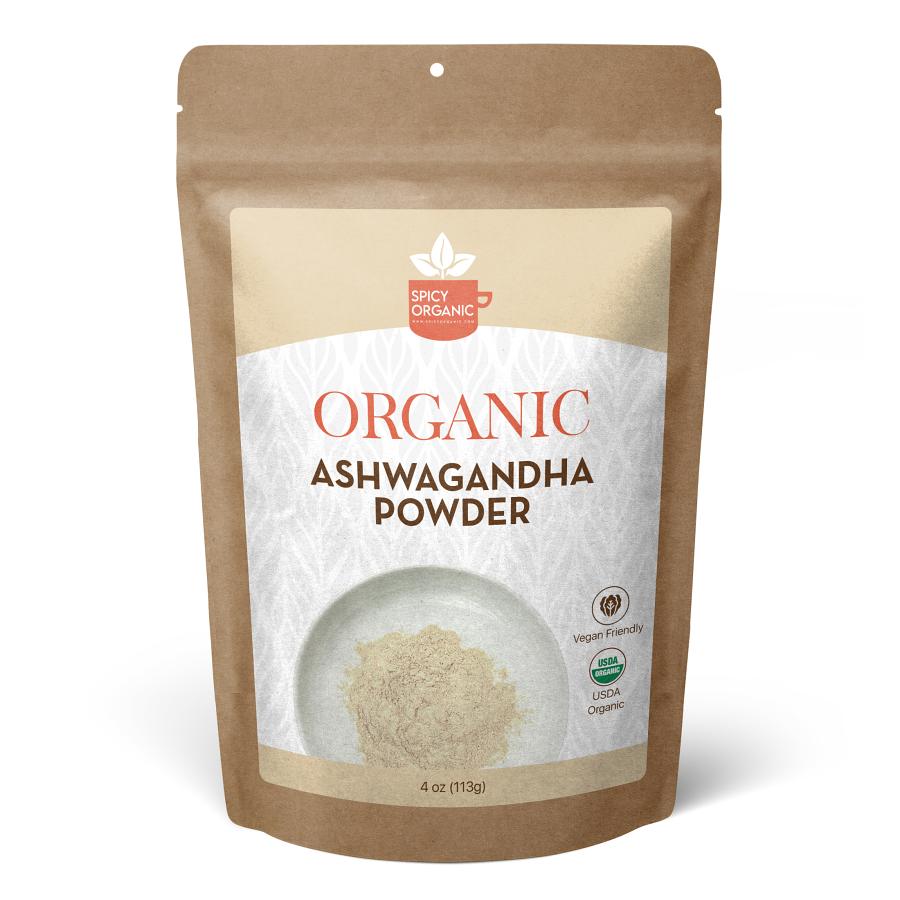 Organic Ashwagandha Powder - Ashwagandha Root Powder - 4 OZ