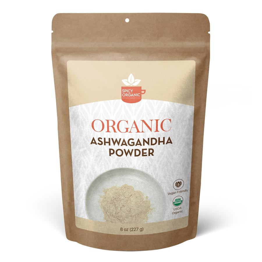 Organic Ashwagandha Powder - Ashwagandha Root Powder - 8 OZ