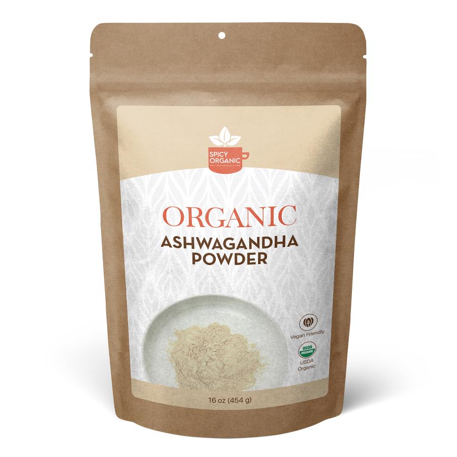 Organic Ashwagandha Powder - Ashwagandha Root Powder - 16 OZ Organic Ashwagandha Powder - Ashwagandha Root Powder - 16 OZ