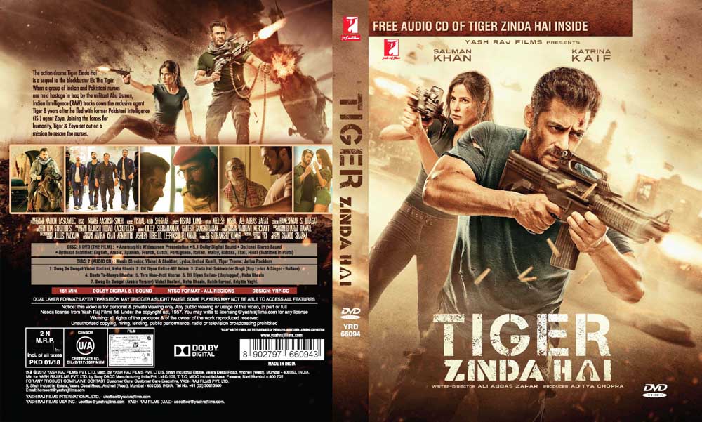 sfærisk tilgive marxisme Tiger Zinda Hai Hindi Film DVD - Salman Khan, Katrina Kaif 2018 #30844 |  Buy Salman Khan Film Online