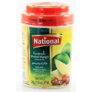 National Peeled Mango Pickle In Oil 1 Kg