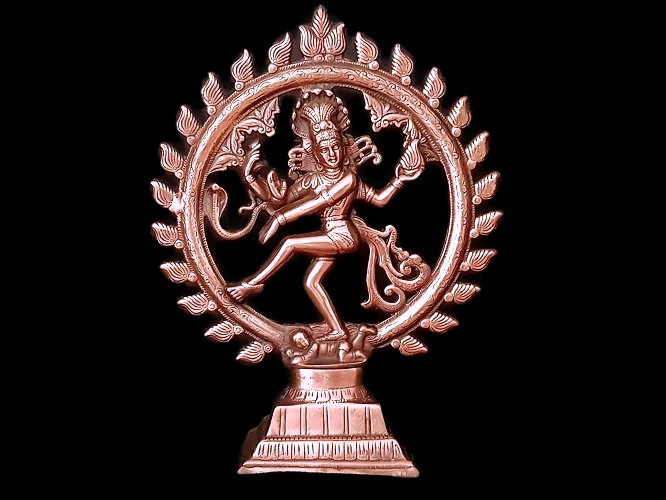 Dancing 16.5" Nataraj Metalic Bronze Color Statue Puja / Home Decor / Gift Dancing 16.5" Nataraj Metalic Bronze Color Statue Puja / Home Decor / Gift