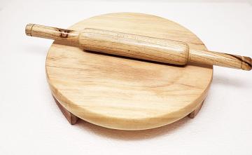 Chapati Rolling Pin & Board