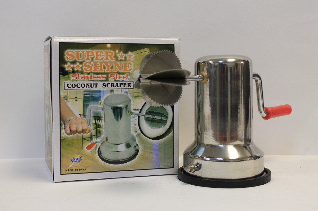 Coconut Grater / Peeler / Scraper for Fresh Shredded Coconut Coconut Grater / Peeler / Scraper for Fresh Shredded Coconut