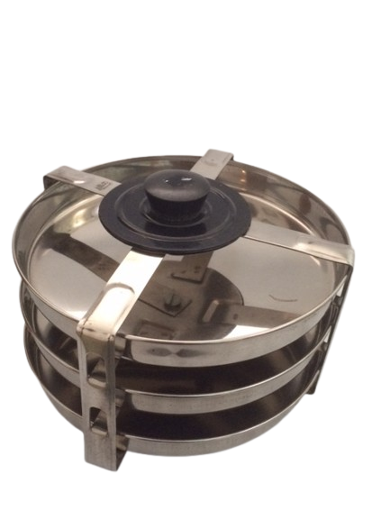Stainless Steel Dhokla Steamer / Dhokla Tray for Cooker - 3 Tier Stainless Steel Dhokla Steamer / Dhokla Tray for Cooker - 3 Tier