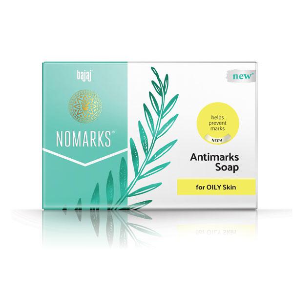 Bajaj Nomarks Antimarks Soap -for Normal Skin With Calenoula 125 gms Bajaj Nomarks Antimarks Soap -for Normal Skin With Calenoula 125 gms