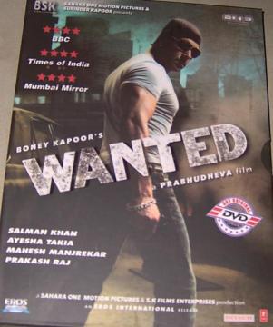 Prakash Raj Wanted Full Wanted-Salman Khan (2009, 2-Disc DVD